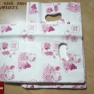 1 Kg TÚI XỐP IN HÌNH Túi Nilon Gói Hàng - size nhỏ nhất 15x23cm giá sỉ