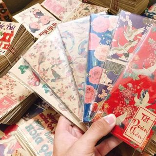 Túi Kiếng Keo bọc phụ kiện - Bao lì xì - size 10x20cm