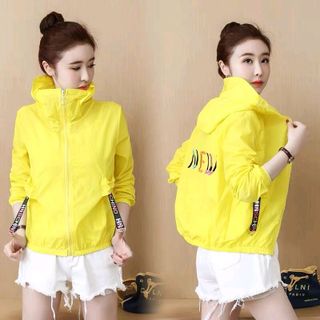 Áo khoác dù mới logo thêu