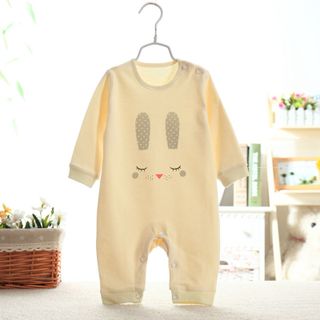 Áo liền quần cho bé cotton thun thoáng mát hình thú đáng yêu 112