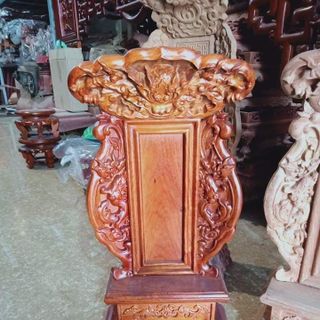 Bài vị thờ gỗ hương cao cấp kích thước cao 50cm ngang 27cm