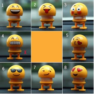 - Nhún emoji lò xo vàng sỉ