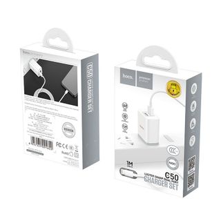 BỘ CỦ SẠC HOCO C50 LIGHTNING