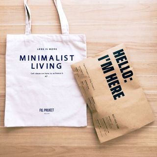 Túi vải tote canvas - Fig - Hàng cao cấp