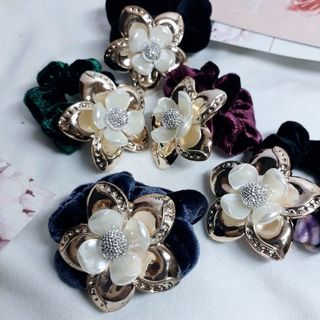 Bông huệ pha lê trắng