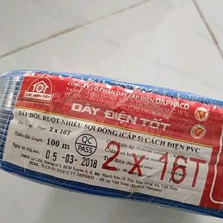 Dây điện đôi Daphaco 2x16 siêu rẻ