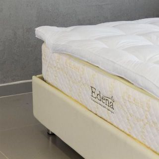 Trải Mặt Nệm Topper Edena DELUXE - TRẮNG