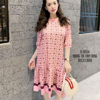ĐẦM THUN HỌA TIẾT ĐUÔI CÁ