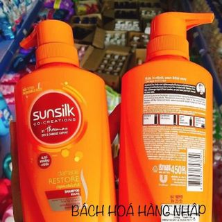 Dầu gội Sunsilk 450ml Thái Lan các màu