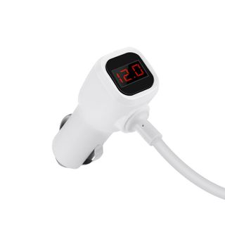 HOCO - Ổ Cắm Sạc Xe Hơi Kiêm Bật Lửa Z13 - 2 Cổng USB 3 Tẩu Cắm Sạc