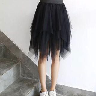 Chân váy lưới