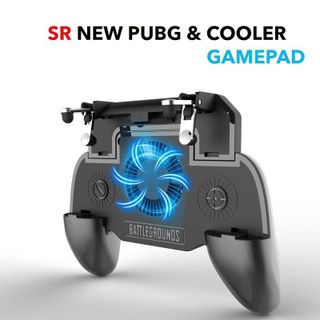 Tay Cầm Chơi Game Kèm Quạt Và Pin Dự Phòng Dung Lượng 2000mAh