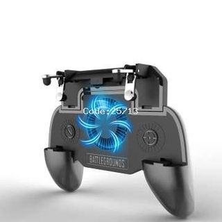 Tay Cầm Chơi Game Kèm Quạt Và Pin Dự Phòng Dung Lượng 2000mAh
