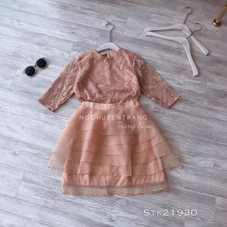 ĐẦM REN PHỐI TẦNG