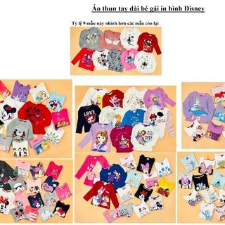 Sỉ áo bé gái dài tay Disney