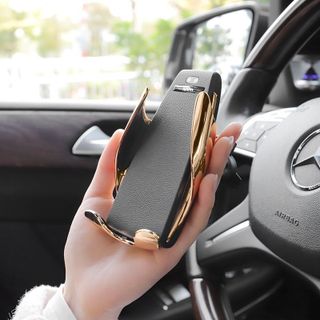 HOCO - Bộ Sạc Không Dây Kiêm Giá Đỡ Điện Thoại Trên Xe Hơi CA34