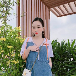 ĐẦM DENIM PHỐI THUN