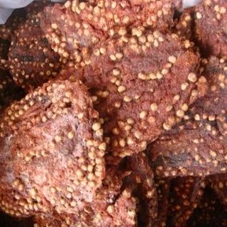 Chuối hột ép miếng