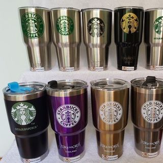 Ly Giữ Nhiệt Kèm Túi Đựng Ống Hút Và Cọ Rửa 900ml