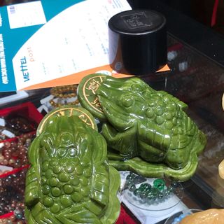 Cóc để bàn thờ thiềm thừ 3 chân