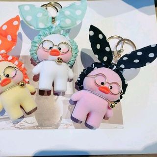 Móc khoá vịt má hồng