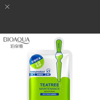 Mặt nạ BioAQUA Teatree - Collagen