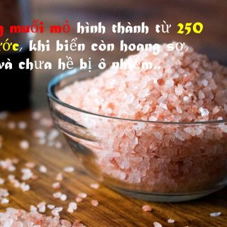 Muối Himalaya Pakistan- túi 05kg