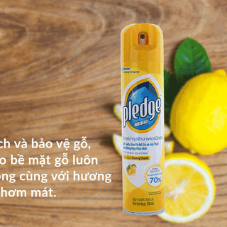 CHAI XỊT ĐÁNH BÓNG GỖ PLEDGE 330ML-BÁN BUÔN GIÁ TỐT NHẤT CHO NHÀ CUNG CẤP