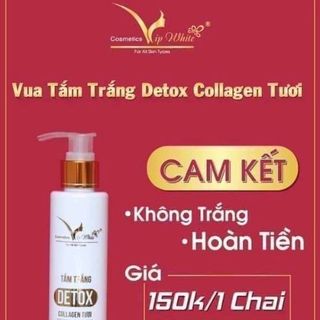 detox tắm trắng