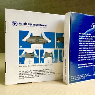 Đai thảo dược trị liệu ngải cứu - hỗ trợ điều trị đau lưng đau cột sống