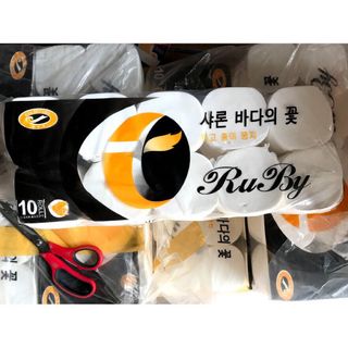 20 cuộn giấy vệ sinh hàn quốc ruby không lõi