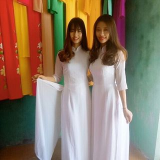 áo dài trơn ki yeu