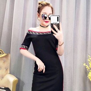 Đầm phối len