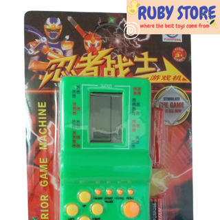 MÁY CHƠI GAME XẾP GẠCH VÀ NHIỀU TRÒ CHƠI KHÁC Kèm 2 pin AA