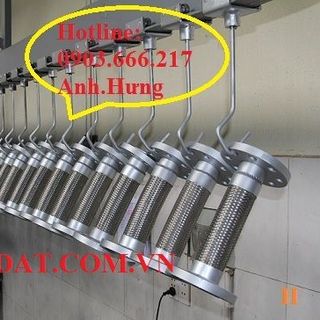 Cấp cho hệ thống xử lý nước thải khớp nối mềm khớp giãn nở khớp nối mềm inox nối bích khớp giãn nở nhiệt theo bản vẽ giá sỉ