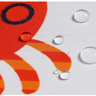 Màn Treo Nhà Tắm Cao Cấp Vải Dày Chống Nước 1m8x2m - sinh vật biển