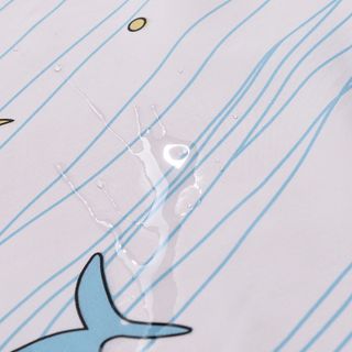 Màn Treo Nhà Tắm PEVA Chống Nước 1m8x2m kèm khoen treo