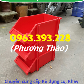 Khay nhựa đựng bulong ốc vít khay linh kiện xếp chồng giá rẻ tại Hà Nội giá sỉ