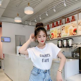 ÁO THUN CHỮ CASHIER
