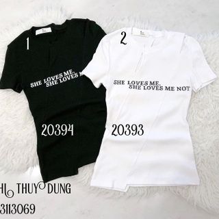 ÁO THUN CHỮ TÀ XÉO