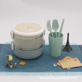 Hộp Cơm 2 Tầng Lõi Inox