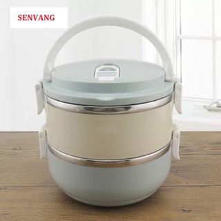 Hộp Cơm 2 Tầng Lõi Inox