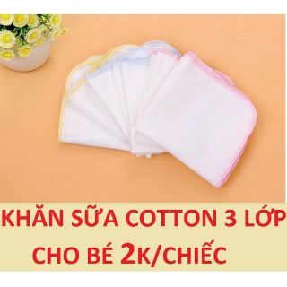 KHĂN SỮA COTTON 4 LỚP MÀU XANH VÀ HỒNG CHO BÉ SƠ SINH GIÁ XUẤT XƯỞNG