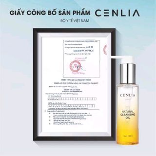 DẦU TẨY TRANG 2 TẦNG VITAMIN C - CENLIA COSMETICS
