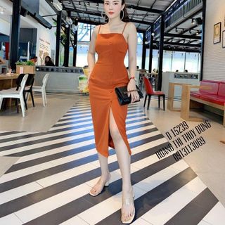 ĐẦM BODY PHỐI NÚT XẺ TÀ