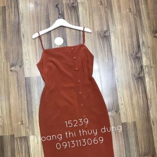 ĐẦM BODY PHỐI NÚT XẺ TÀ
