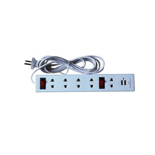 Ồ cắm USB Trường Nhật Quang 5 lỗ 2 chấu loại 3m dây giá sỉ