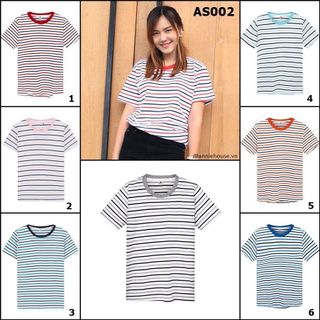 Áo thun sọc nhỏ Thái Lan AS002 - Thị trường sỉ Việt Nam