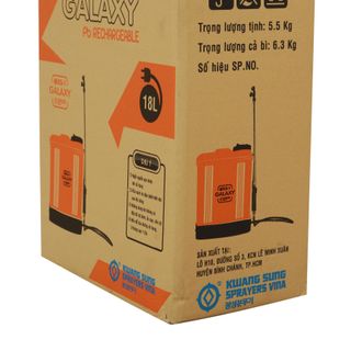 Bình Điện GALAXY Loại Lớn - 12V-7A - BH 1 Năm - KOREA GICVINA