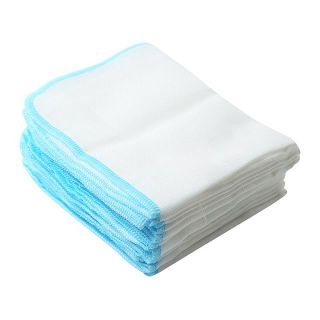 KHĂN SỮA 100 COTTON 2 LỚP CHO BÉ SƠ SINH MÀU HỒNG - XANH GIÁ XUẤT XƯỞNG